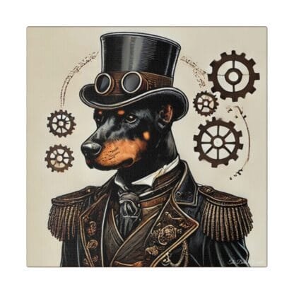 The Dobe´s Matte Canvas, Stretched, 0.75" - Steampunk 2 - Image 25