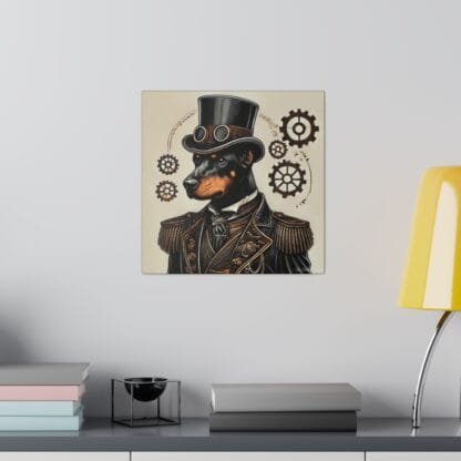 The Dobe´s Matte Canvas, Stretched, 0.75" - Steampunk 2 - Image 32