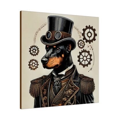 The Dobe´s Matte Canvas, Stretched, 0.75" - Steampunk 2 - Image 34