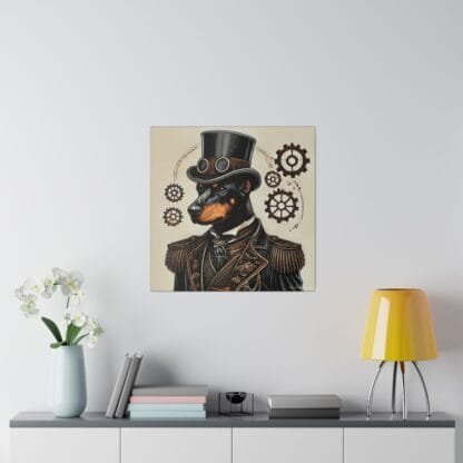 The Dobe´s Matte Canvas, Stretched, 0.75" - Steampunk 2 - Image 36