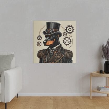 The Dobe´s Matte Canvas, Stretched, 0.75" - Steampunk 2 - Image 39