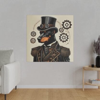 The Dobe´s Matte Canvas, Stretched, 0.75" - Steampunk 2 - Image 3