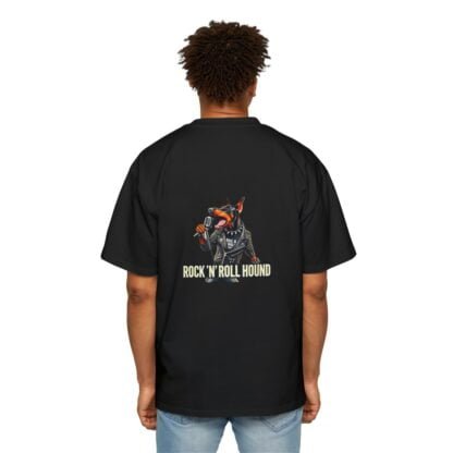 The Dobe´s Men's Heavy Oversized Tee - Rock´n´Roll - Image 4