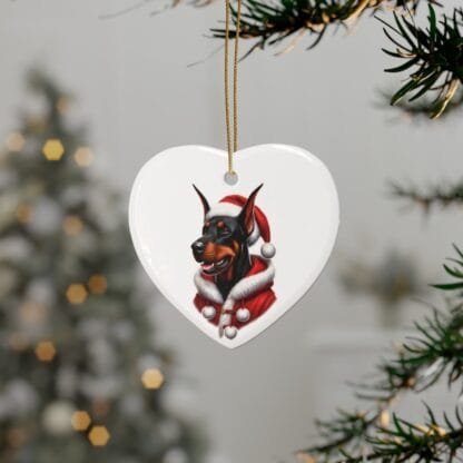 The Dobe´s Ceramic Christmas Ornaments (1pcs, 5pcs, 10pcs, 20pcs) - white - Image 6