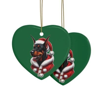 The Dobe´s Ceramic Christmas Ornaments (1pcs, 5pcs, 10pcs, 20pcs) - green - Image 8