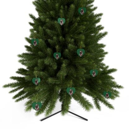 The Dobe´s Ceramic Christmas Ornaments (1pcs, 5pcs, 10pcs, 20pcs) - green - Image 13