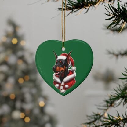 The Dobe´s Ceramic Christmas Ornaments (1pcs, 5pcs, 10pcs, 20pcs) - green - Image 14