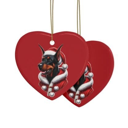 The Dobe´s Ceramic Christmas Ornaments (1pcs, 5pcs, 10pcs, 20pcs) - red - Image 12