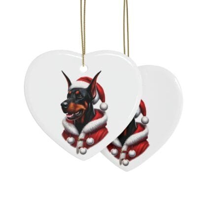 The Dobe´s Ceramic Christmas Ornaments (1pcs, 5pcs, 10pcs, 20pcs) - white - Image 16