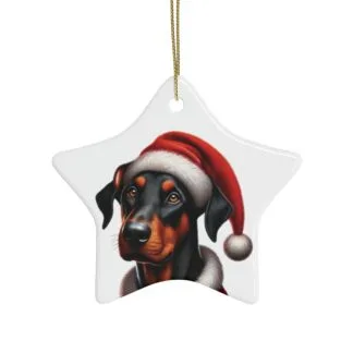 The Dobe´s Ceramic Christmas Ornaments (1pcs, 5pcs, 10pcs, 20pcs) - white uc