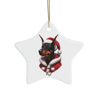 The Dobe´s Ceramic Christmas Ornaments (1pcs, 5pcs, 10pcs, 20pcs) - white