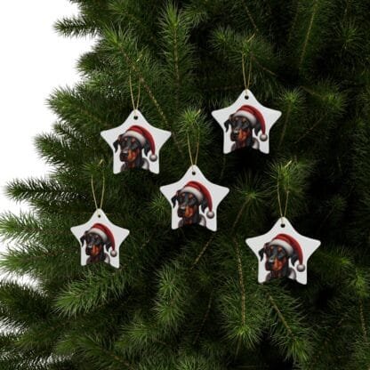 The Dobe´s Ceramic Christmas Ornaments (1pcs, 5pcs, 10pcs, 20pcs) - white uc - Image 21