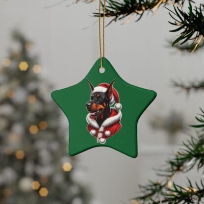 The Dobe´s Ceramic Christmas Ornaments (1pcs, 5pcs, 10pcs, 20pcs) - green - Image 29