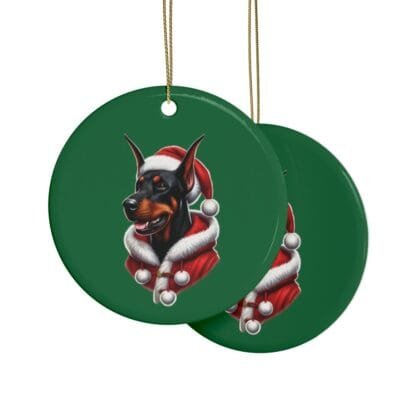 The Dobe´s Ceramic Christmas Ornaments (1pcs, 5pcs, 10pcs, 20pcs) - green - Image 38