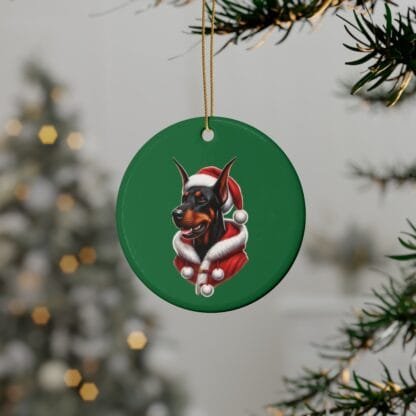 The Dobe´s Ceramic Christmas Ornaments (1pcs, 5pcs, 10pcs, 20pcs) - green - Image 48