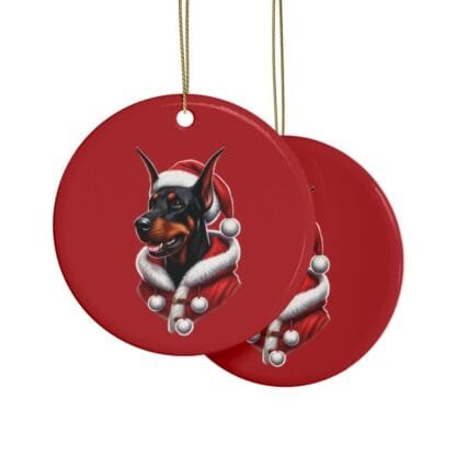 The Dobe´s Ceramic Christmas Ornaments (1pcs, 5pcs, 10pcs, 20pcs) - red - Image 43