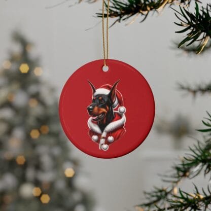 The Dobe´s Ceramic Christmas Ornaments (1pcs, 5pcs, 10pcs, 20pcs) - red - Image 45