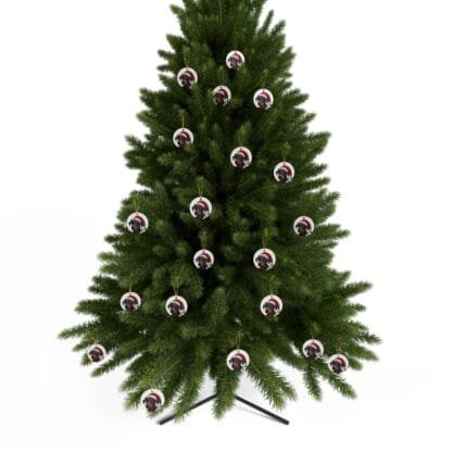 The Dobe´s Ceramic Christmas Ornaments (1pcs, 5pcs, 10pcs, 20pcs) - white uc - Image 44