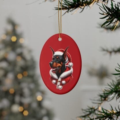 The Dobe´s Ceramic Christmas Ornaments (1pcs, 5pcs, 10pcs, 20pcs) - red - Image 52
