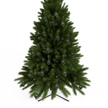 The Dobe´s Ceramic Christmas Ornaments (1pcs, 5pcs, 10pcs, 20pcs) - green uc - Image 62