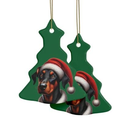 The Dobe´s Ceramic Christmas Ornaments (1pcs, 5pcs, 10pcs, 20pcs) - green uc - Image 2
