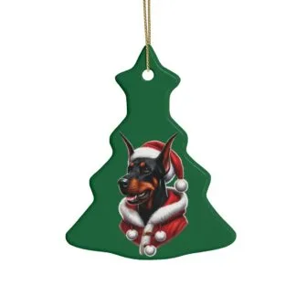The Dobe´s Ceramic Christmas Ornaments (1pcs, 5pcs, 10pcs, 20pcs) - green