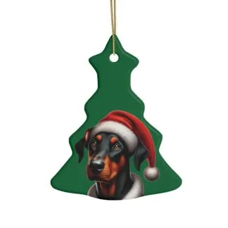 The Dobe´s Ceramic Christmas Ornaments (1pcs, 5pcs, 10pcs, 20pcs) - green uc