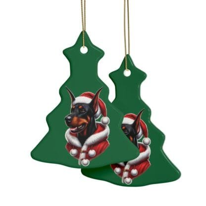 The Dobe´s Ceramic Christmas Ornaments (1pcs, 5pcs, 10pcs, 20pcs) - green - Image 69
