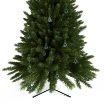 The Dobe´s Ceramic Christmas Ornaments (1pcs, 5pcs, 10pcs, 20pcs) - green - Image 70