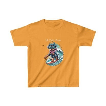 The Dobe´s Kids Heavy Cotton™ Tee - Surfer Puppy - Image 7