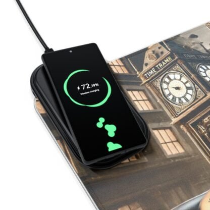 The Dobe´s LED Gaming Mouse Pad, Wireless Charging - Timetravel - Image 14