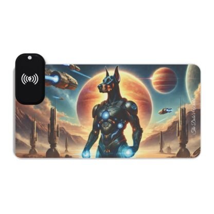 The Dobe´s LED Gaming Mouse Pad, Wireless Charging - Series G1 - Image 9