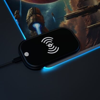 The Dobe´s LED Gaming Mouse Pad, Wireless Charging - Series G1 - Image 15