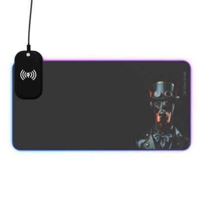 The Dobe´s LED Gaming Mouse Pad, Wireless Charging - Series 9 - Image 8