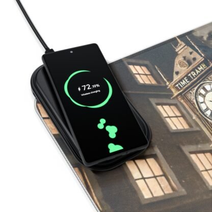 The Dobe´s LED Gaming Mouse Pad, Wireless Charging - Timetravel - Image 30