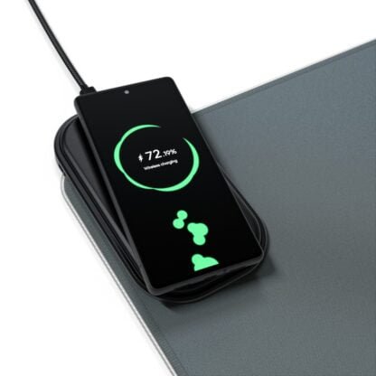 The Dobe´s LED Gaming Mouse Pad, Wireless Charging - Series 9 - grey - Image 30