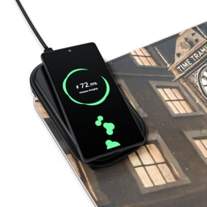 The Dobe´s LED Gaming Mouse Pad, Wireless Charging - Timetravel - Image 38
