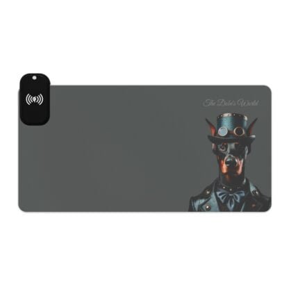 The Dobe´s LED Gaming Mouse Pad, Wireless Charging - Series 9 - grey - Image 33