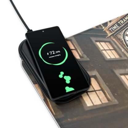 The Dobe´s LED Gaming Mouse Pad, Wireless Charging - Timetravel - Image 46