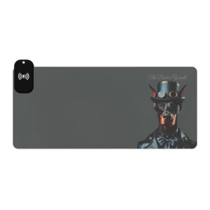 The Dobe´s LED Gaming Mouse Pad, Wireless Charging - Series 9 - grey - Image 41