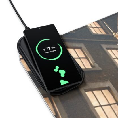 The Dobe´s LED Gaming Mouse Pad, Wireless Charging - Timetravel - Image 6