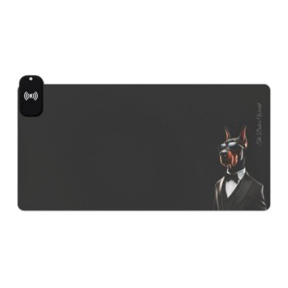 The Dobe´s LED Gaming Mouse Pad, Wireless Charging - Series 1