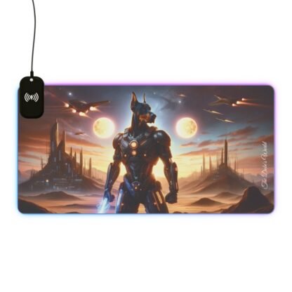 The Dobe´s LED Gaming Mouse Pad, Wireless Charging - Series G2 - Image 8