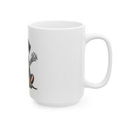 The Dobe´s Ceramic Mug, (11oz, 15oz) - Guitar Puppy - Image 4