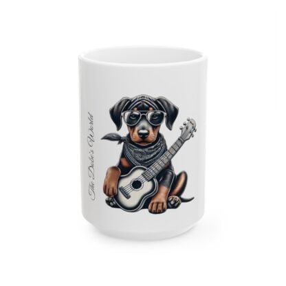 The Dobe´s Ceramic Mug, (11oz, 15oz) - Guitar Puppy