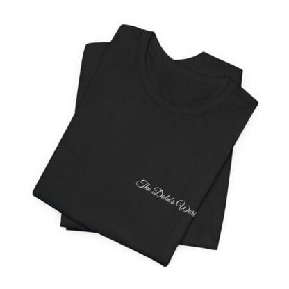 The Dobe´s Unisex Jersey Short Sleeve Tee - Biker Puppy - Image 5
