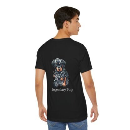 The Dobe´s Unisex Jersey Short Sleeve Tee - Biker Puppy - Image 21