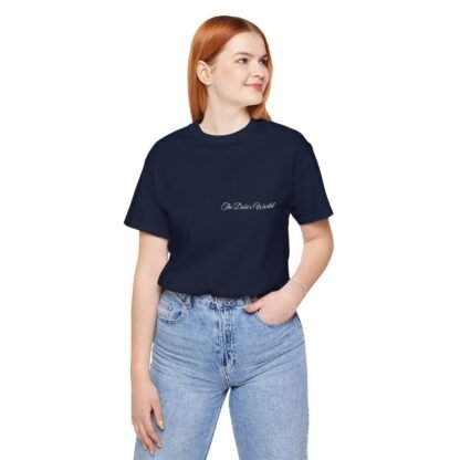 The Dobe´s Unisex Jersey Short Sleeve Tee - Biker Puppy - Image 105