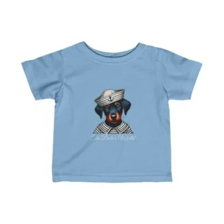 The Dobe´s Infant Fine Jersey Tee - Nautic Puppy
