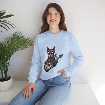 The Dobe´s - Unisex Heavy Blend™ Crewneck Sweatshirt - Rock Puppy - Image 99
